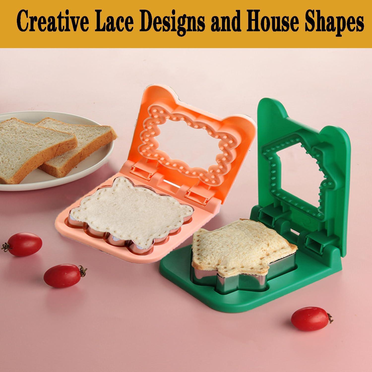 Cortador y Sellador de Sándwich Cuadrado Xstronq Verde 16x12cm