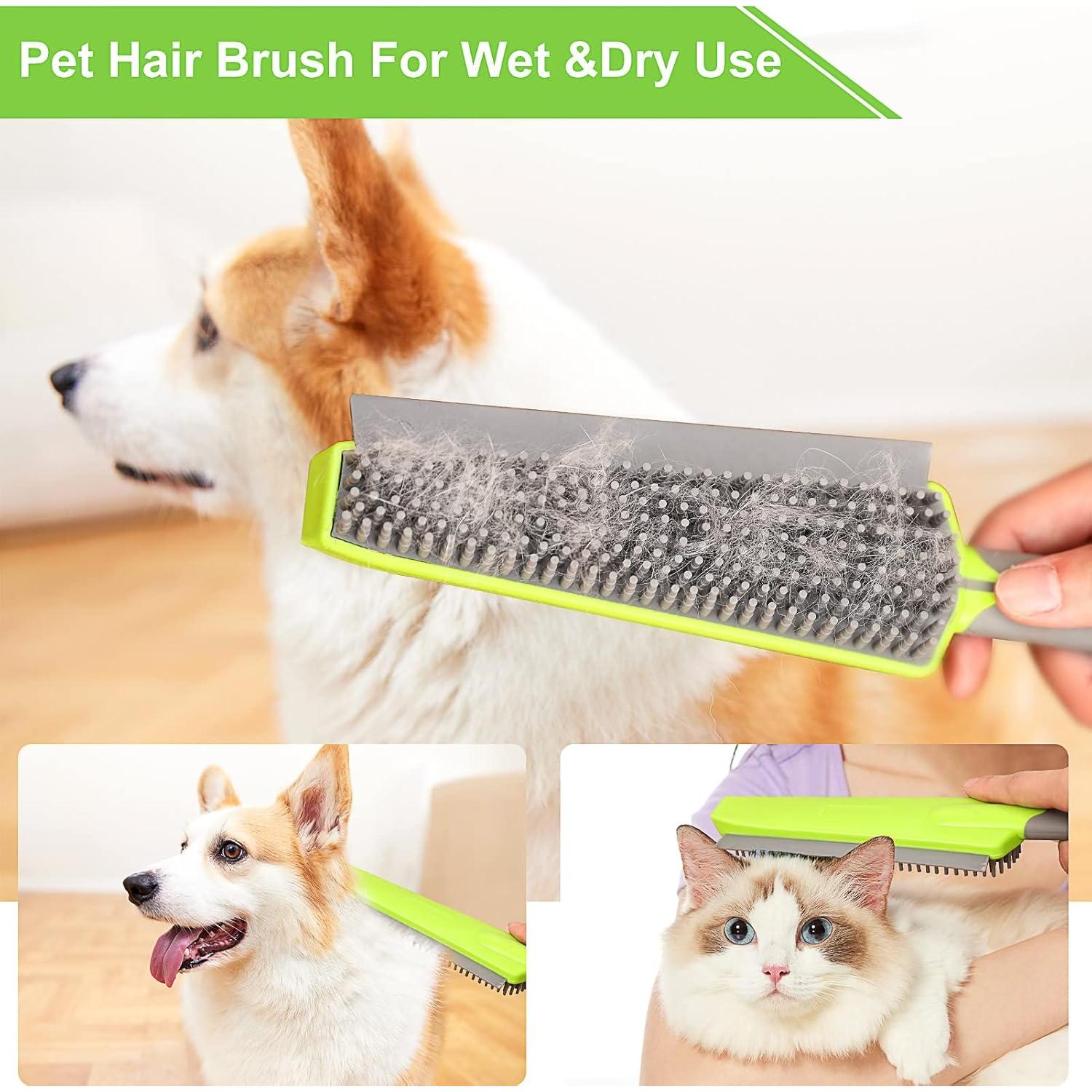 Escoba de Goma Homilifibra 145 cm para Pelo de Mascotas