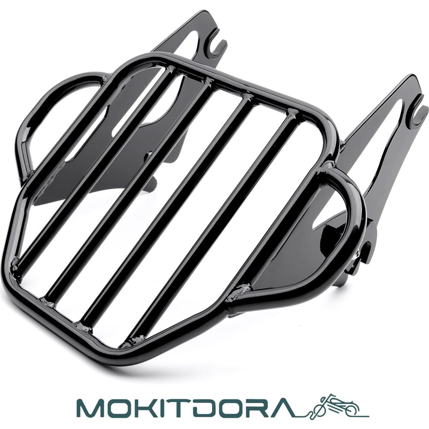 Soporte de Equipaje Desmontable MoKitDora para Harley Touring 2009+