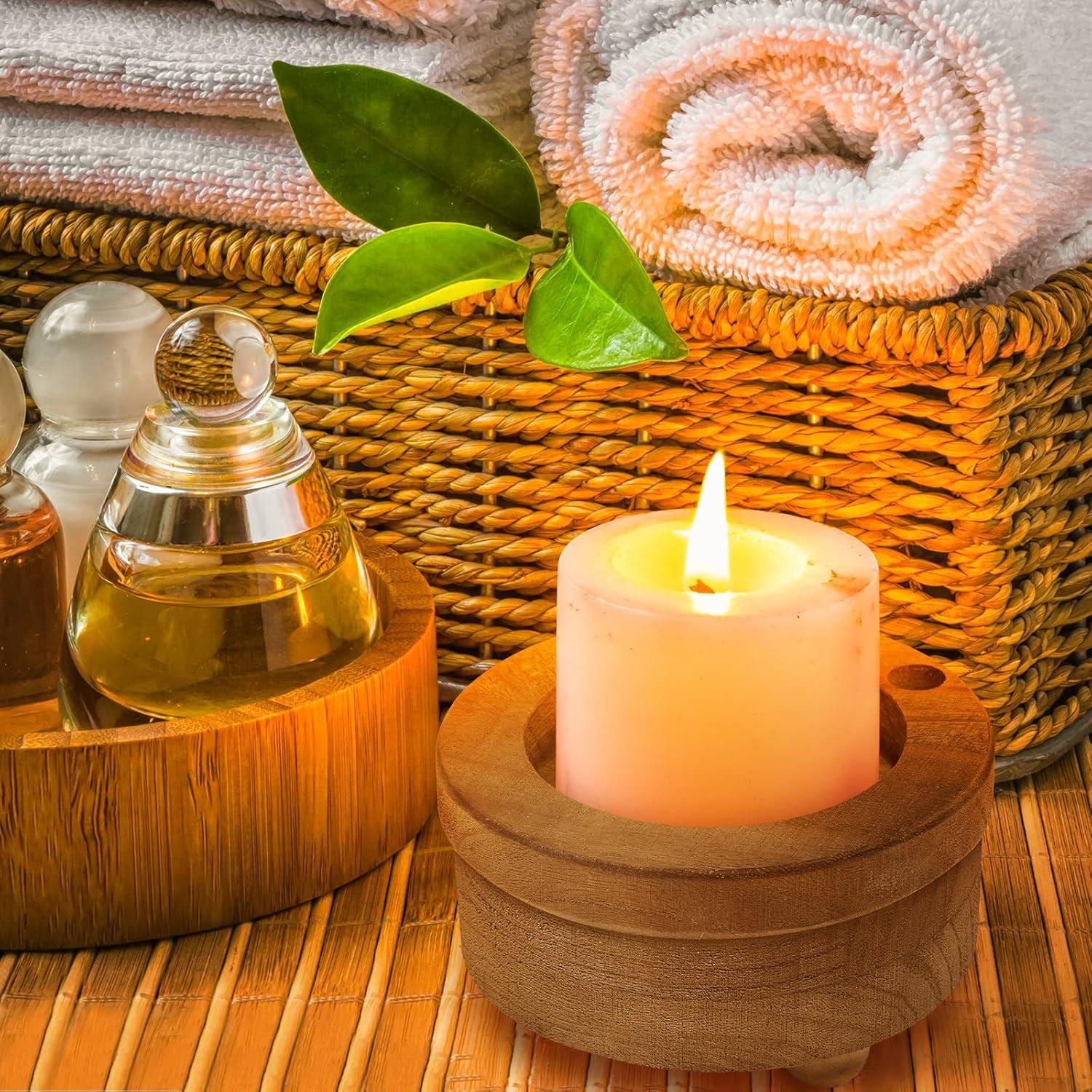 Soporte de Tazas de Madera Newtay Marrón 8.3x15.5x17 cm