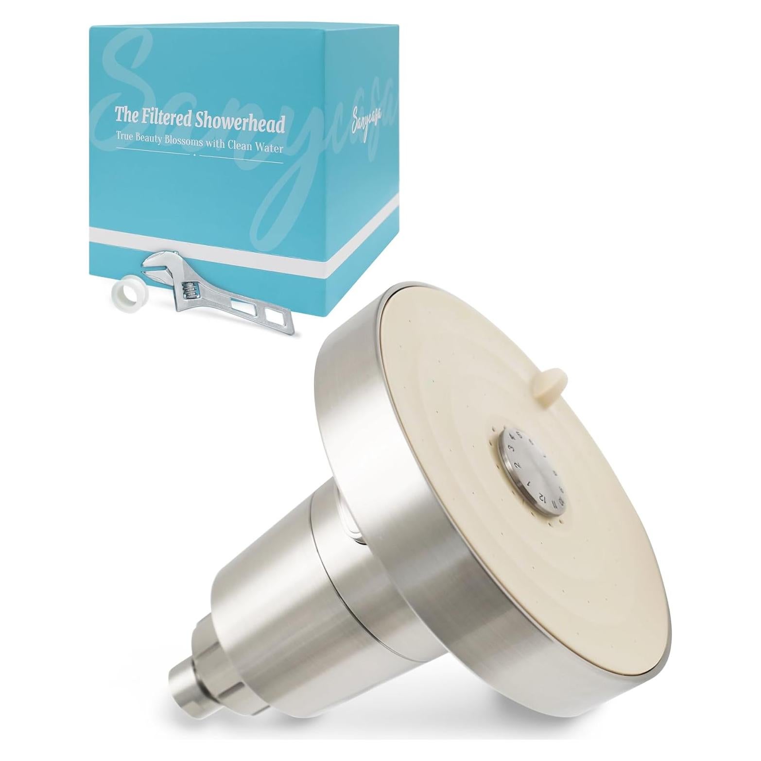 Cabezal de Ducha Filtrado SANYCASA KDF-55 3 Modos 9.5 L/min