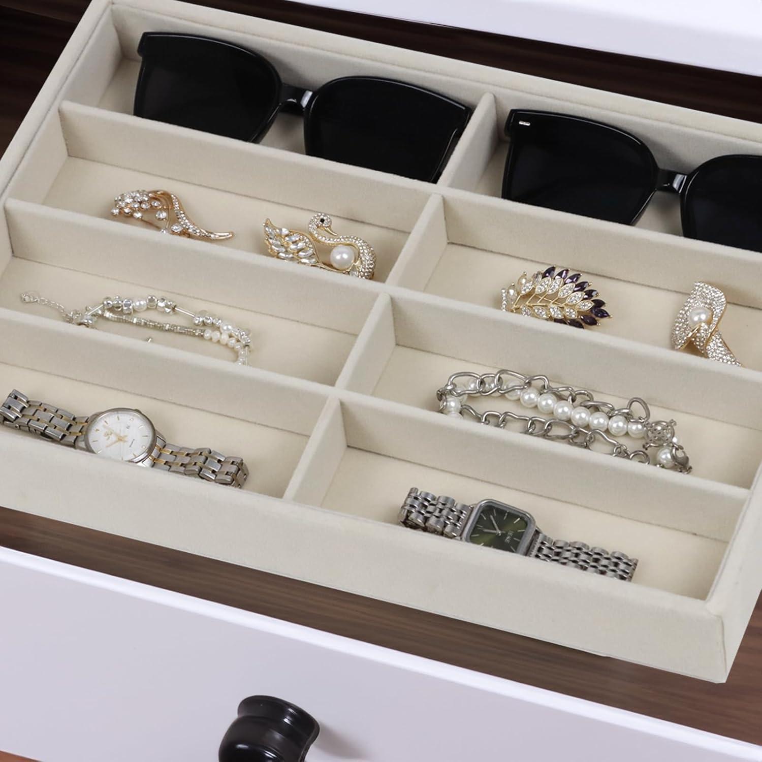 Organizador de Joyería y Gafas de Sol Fordonral Grande