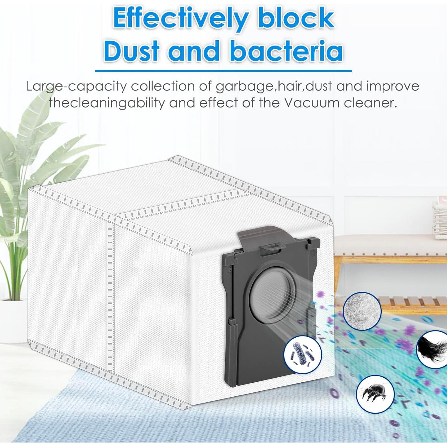 Paquete de 12 Bolsas de Polvo COWINORY para Dreame L10s Ultra