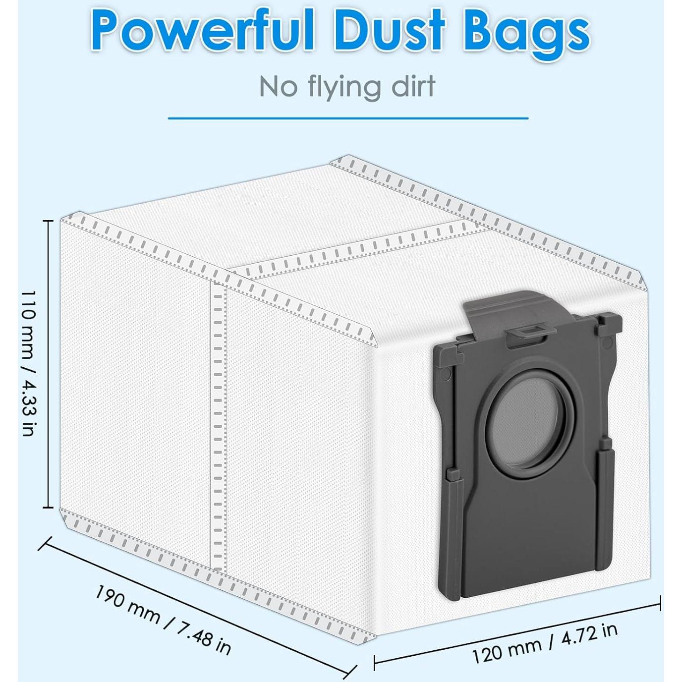 Paquete de 12 Bolsas de Polvo COWINORY para Dreame L10s Ultra