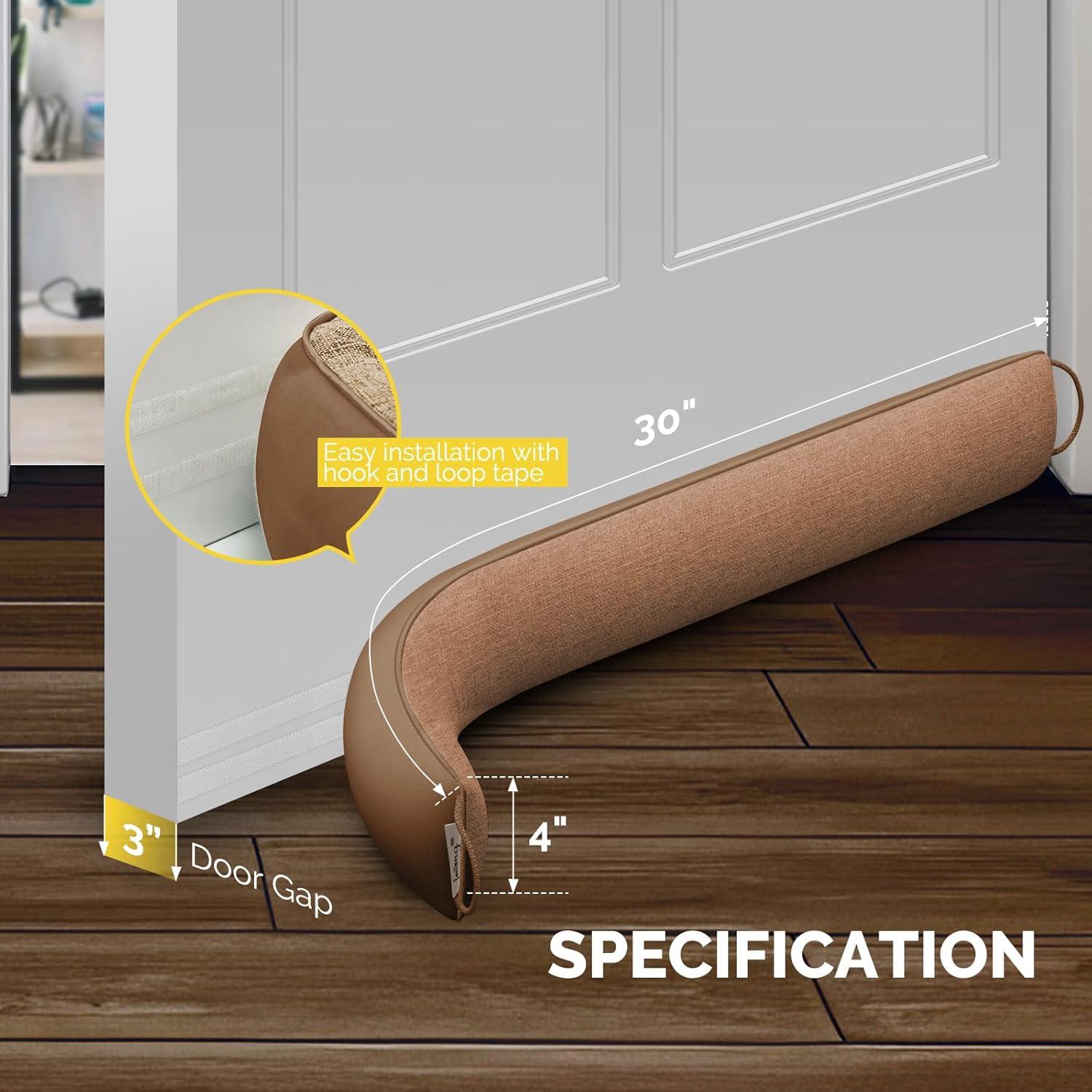 Tapón de Corrientes fowong 76.2 cm Marrón Aislante de Ruido