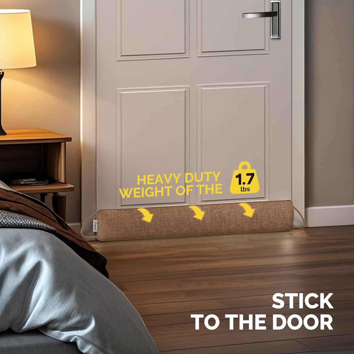 Tapón de Corrientes fowong 76.2 cm Marrón Aislante de Ruido