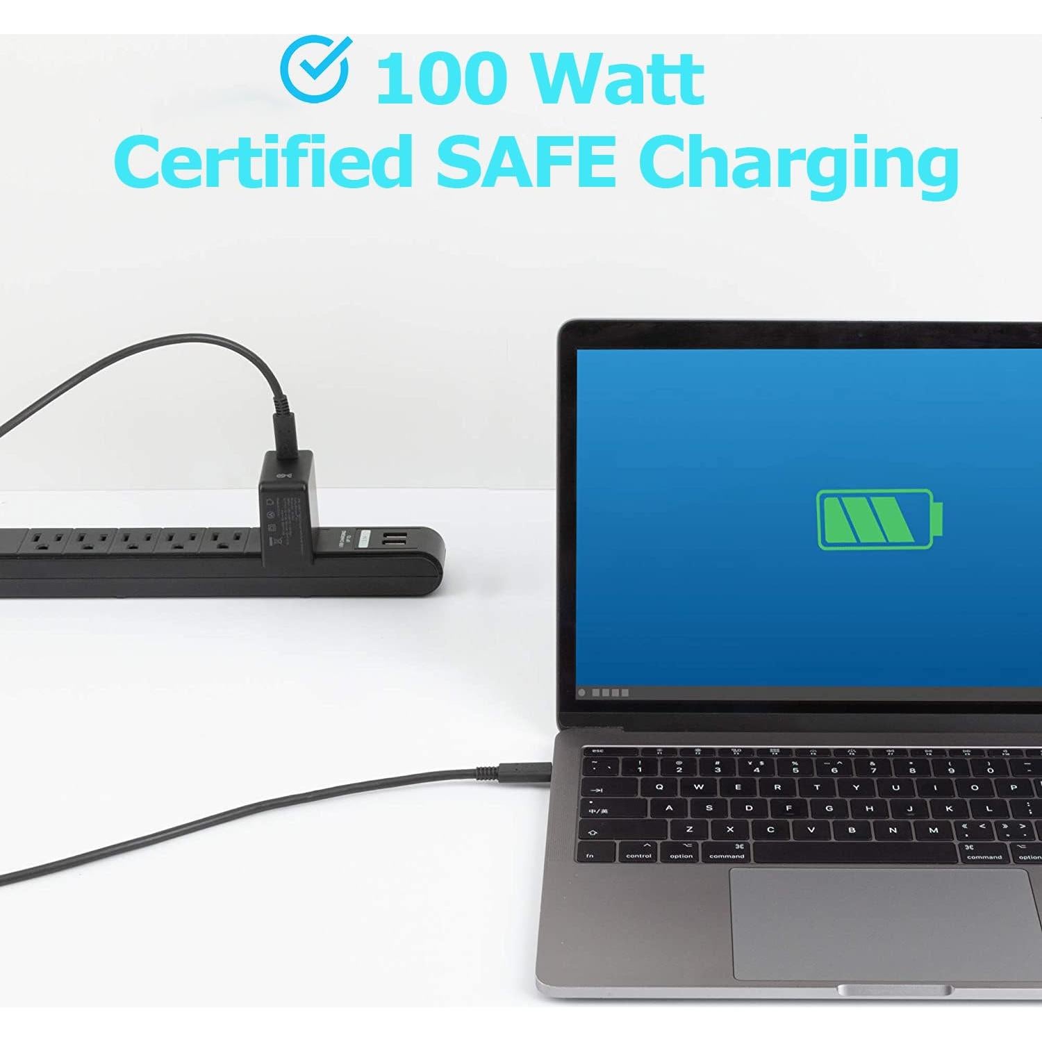 Cable USB-C 100W TEK STYZ 1.5m Thunderbolt 3/4 8K