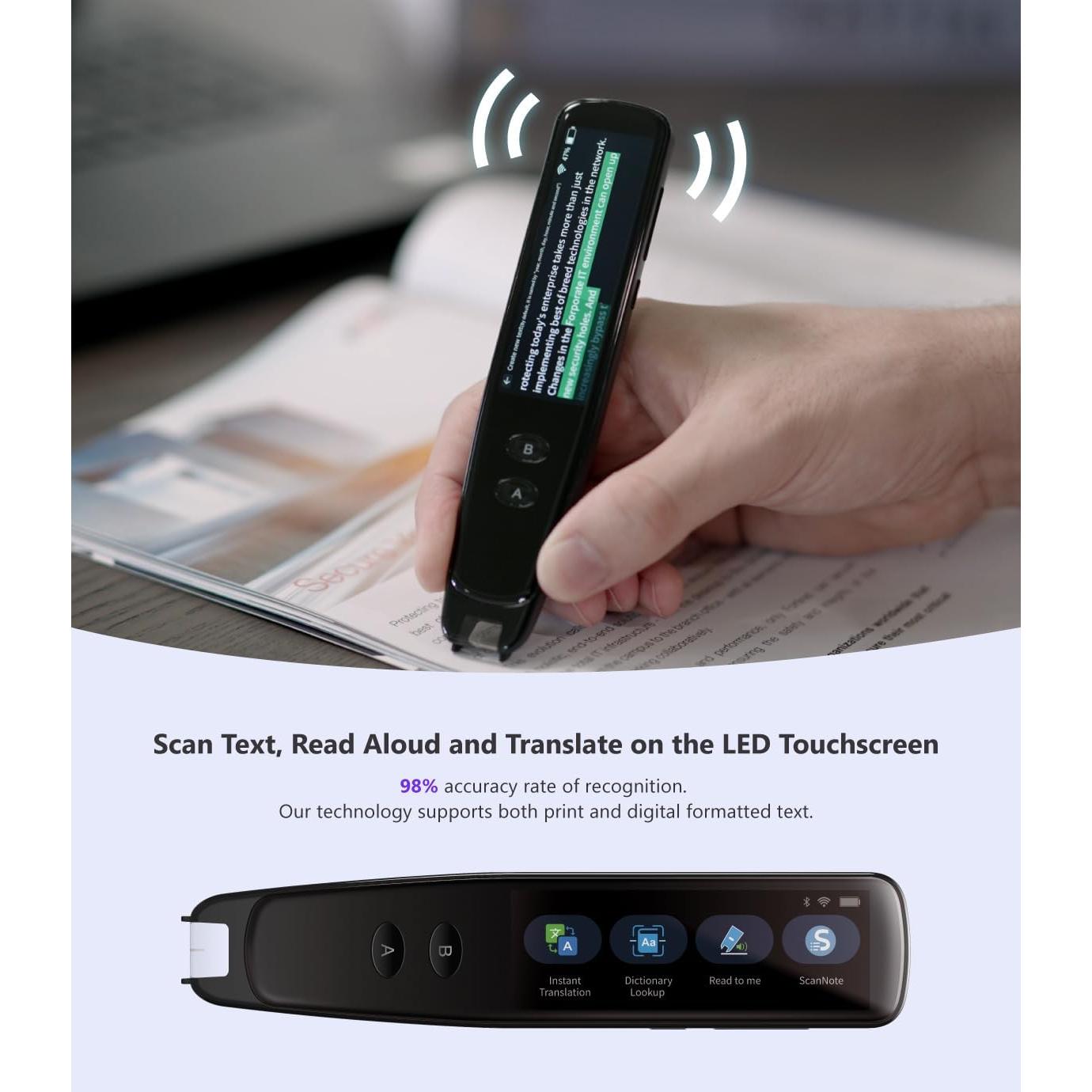 Lápiz de Traducción PenPower WorldPenScan Go - Escaneo y Audio