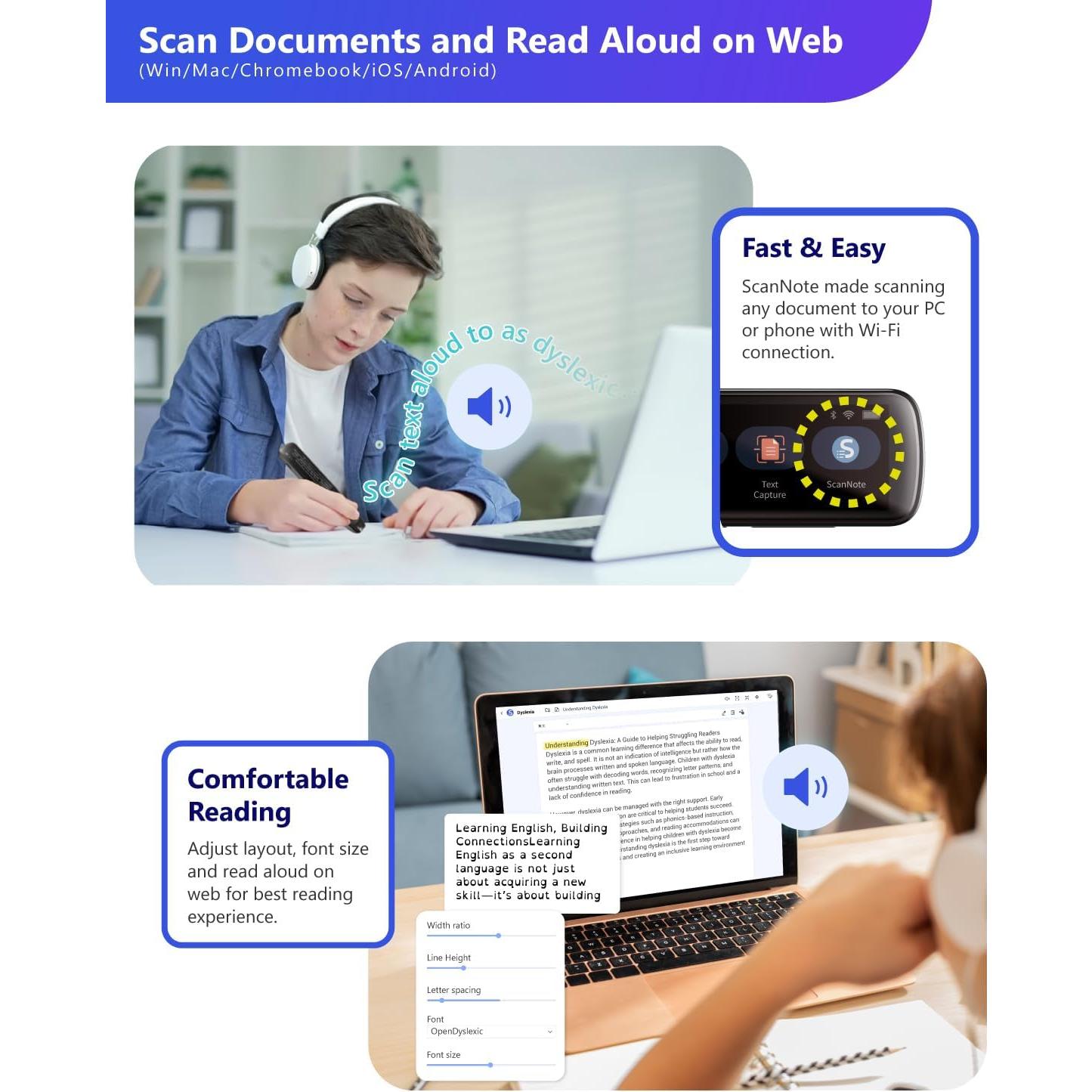 Lápiz de Traducción PenPower WorldPenScan Go - Escaneo y Audio