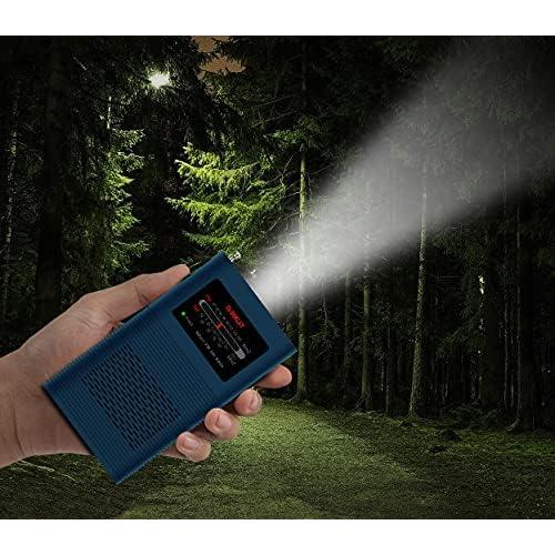 Radio Transistor Portátil AM FM LIJIANI con Linterna 1500mAh