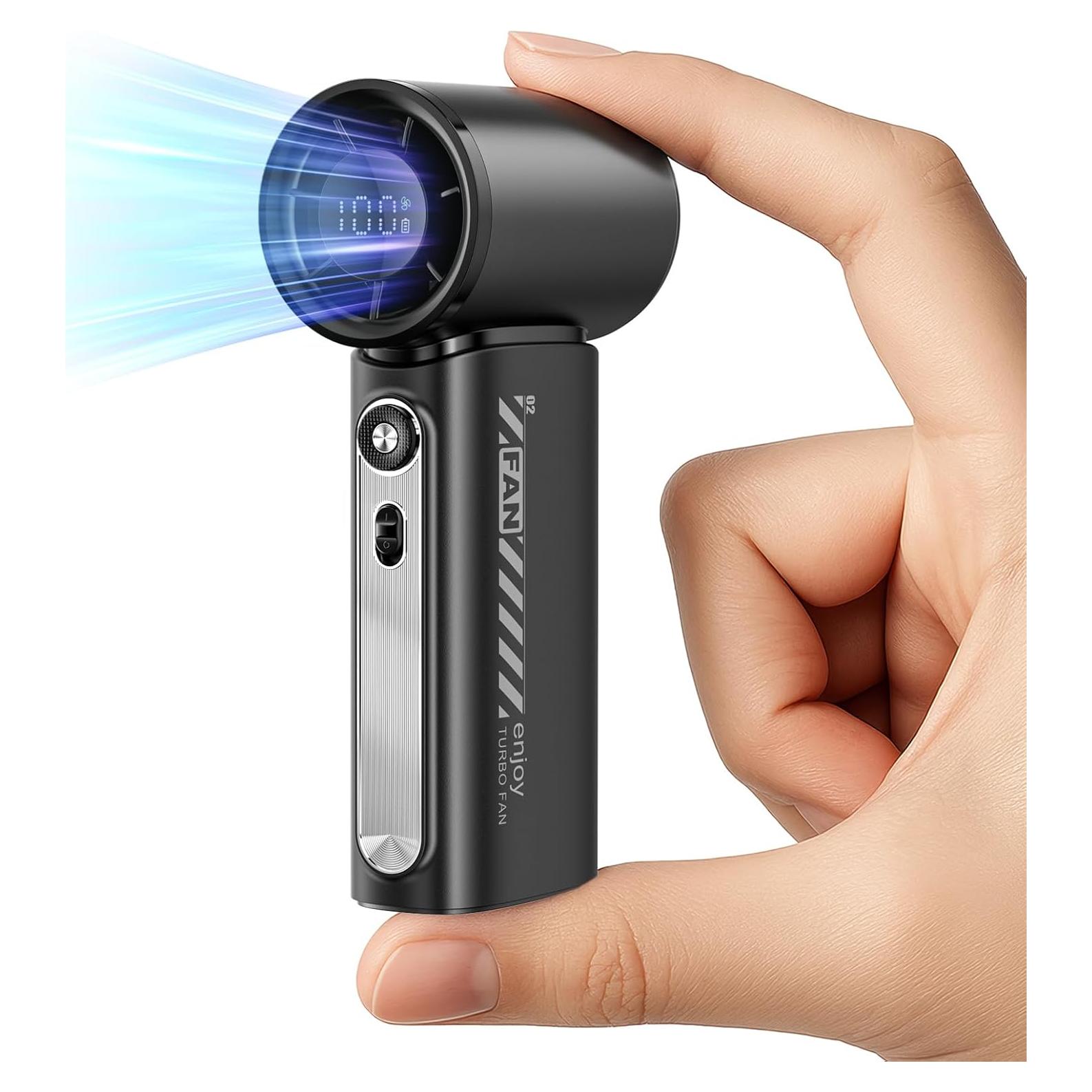 Ventilador Portátil Koonie F2301 Turbo 100 Velocidades 3600mAh