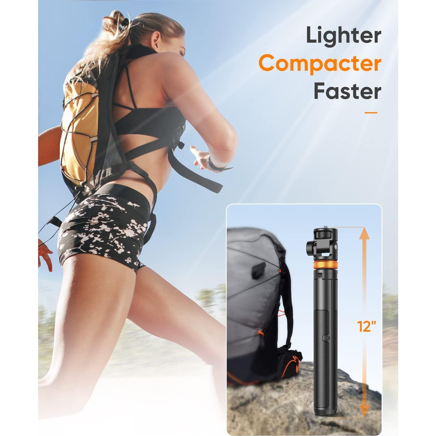 Trípode Extensible EUCOS para Teléfono 62" (157 cm) con Control Remoto