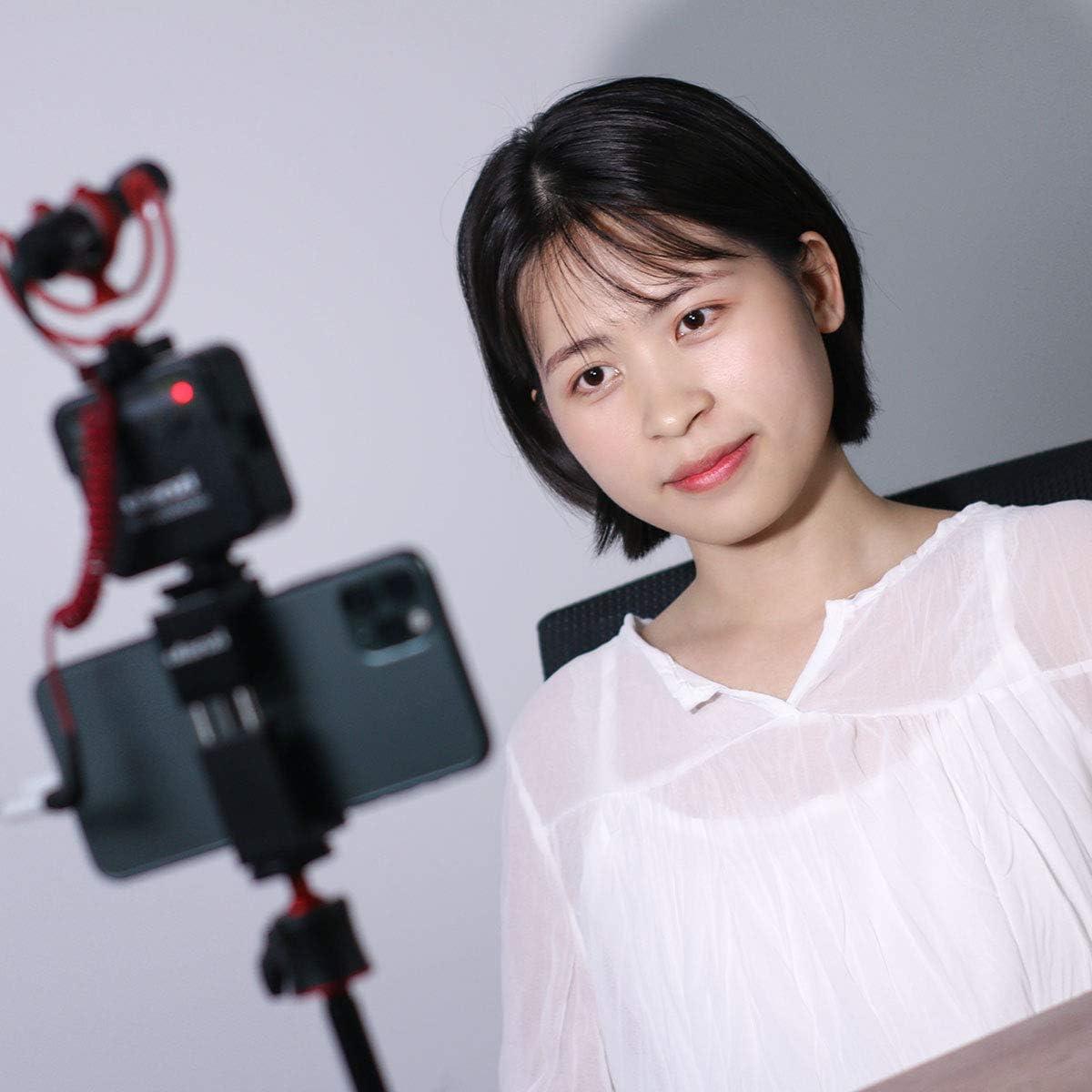 Luz de Video LED ULANZI VL49 2000mAh con 3 Zapatas Frías