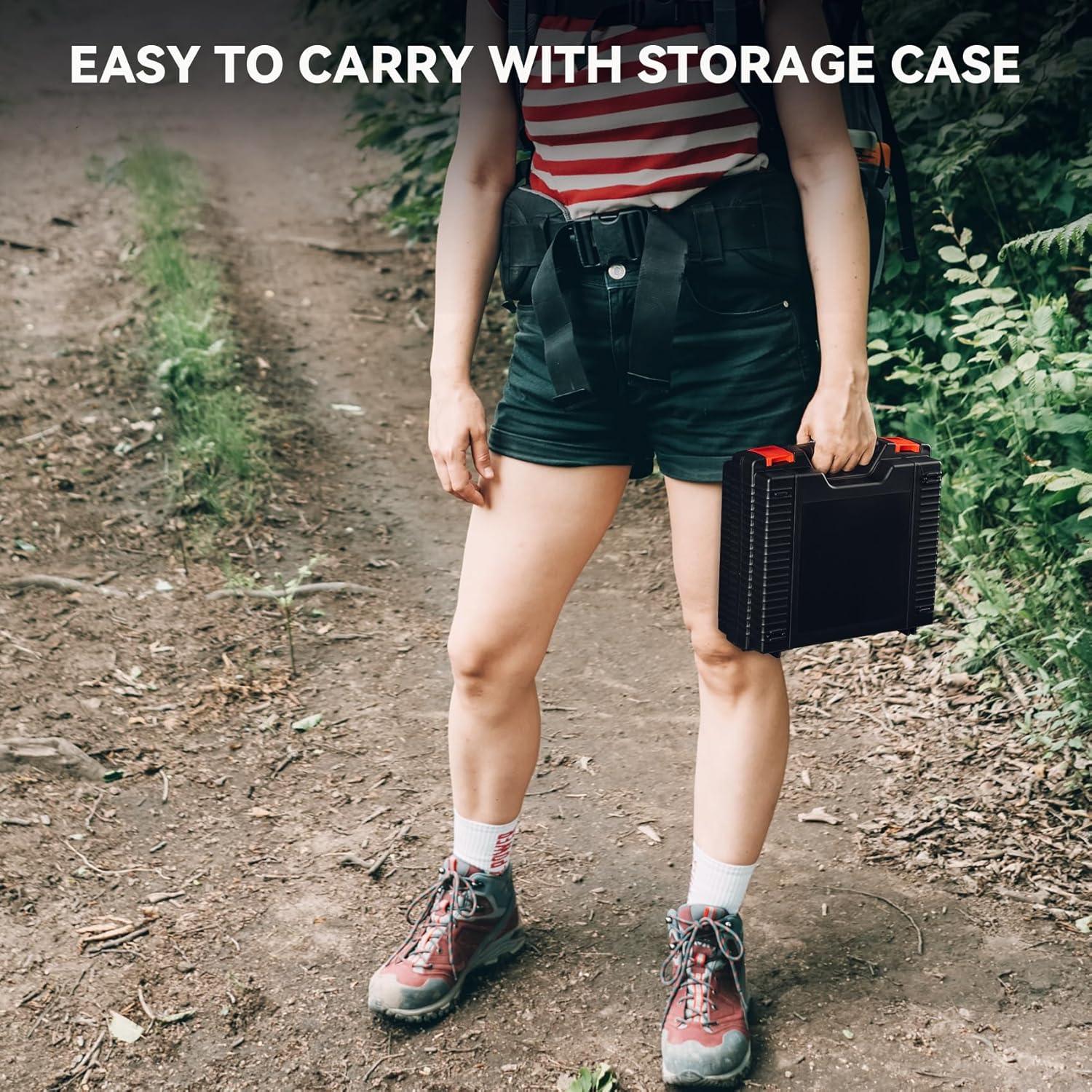 Estufa de Butano Portátil Onlyfire GS348 con Funda de Transporte