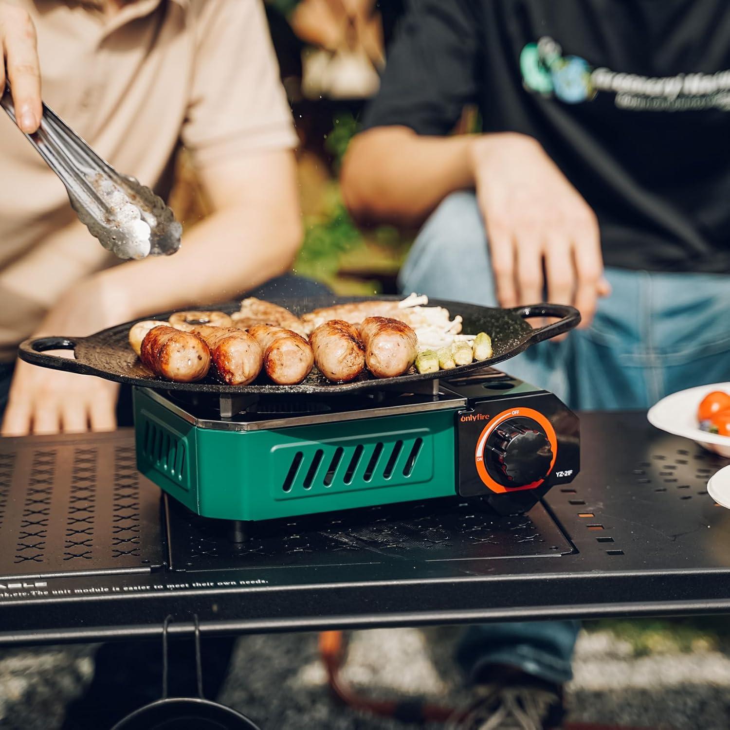 Estufa de Butano Portátil Onlyfire GS348 con Funda de Transporte