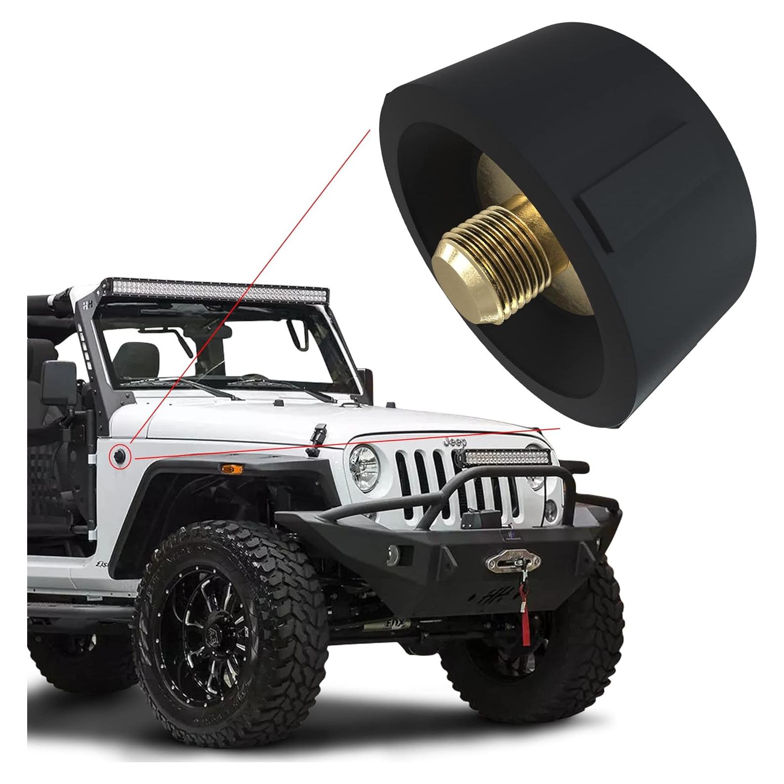 Tapa de Eliminación de Antena BASIKER para Jeep Wrangler Gladiator