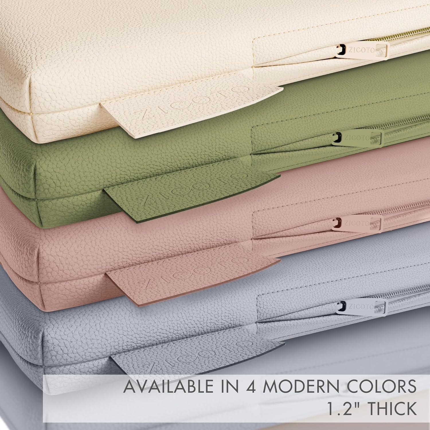 Alfombra de Juego ZICOTOs Verde Salvia - Acolchada y Vegana