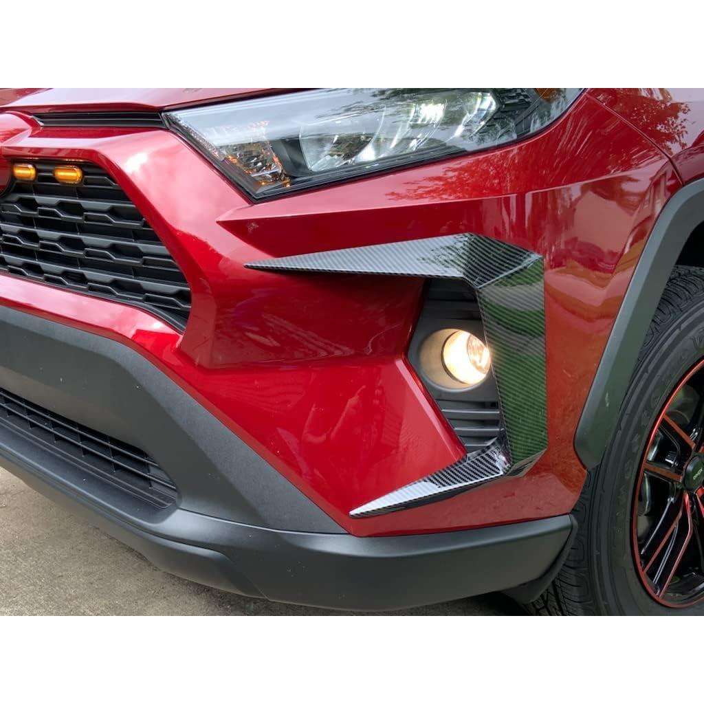 Cubierta de recorte de luz de niebla Toyota Rav4 2019-2022 ABS 2 PCS