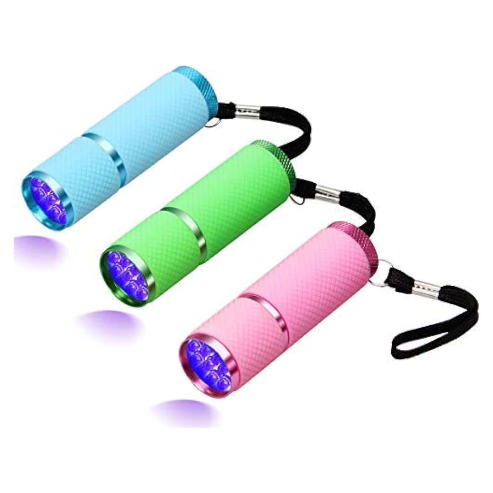 Linterna LED Coolrunner 3pcs Compacta 9 Luces Mixcolor