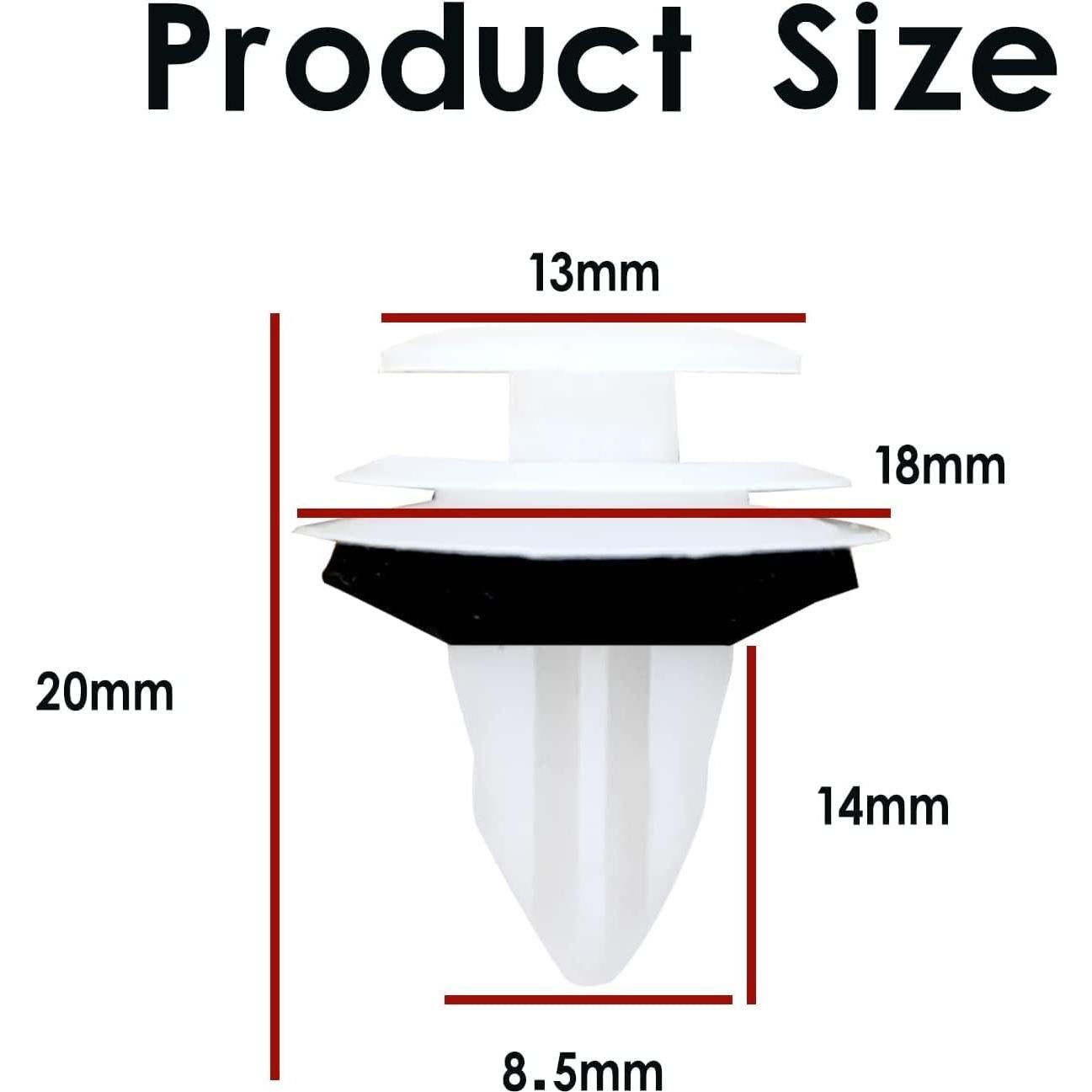 20 Sujetadores de Panel de Recorte Toyota Lexus TOPCNOEM