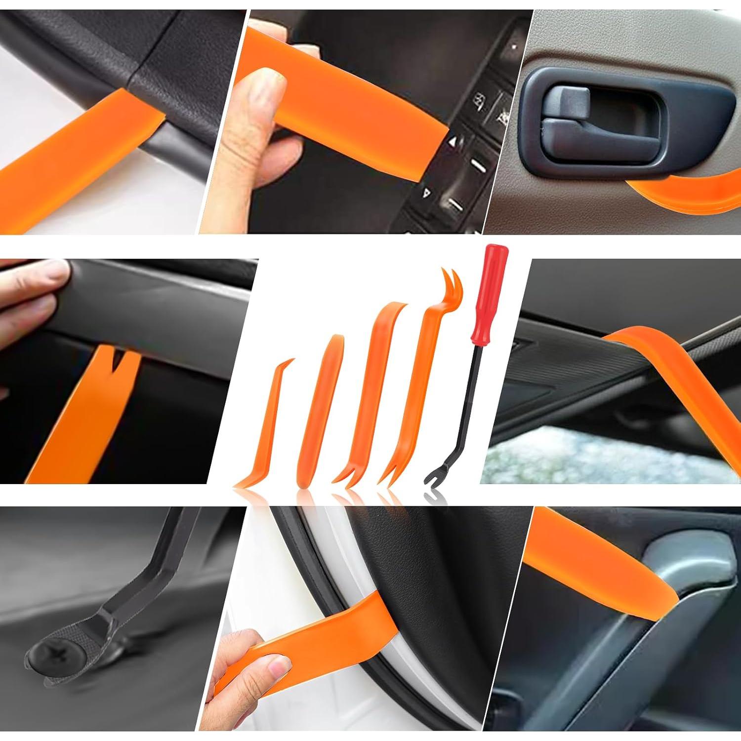 Kit de Clips y Sujetadores para Automóviles 415 Piezas - Nylon