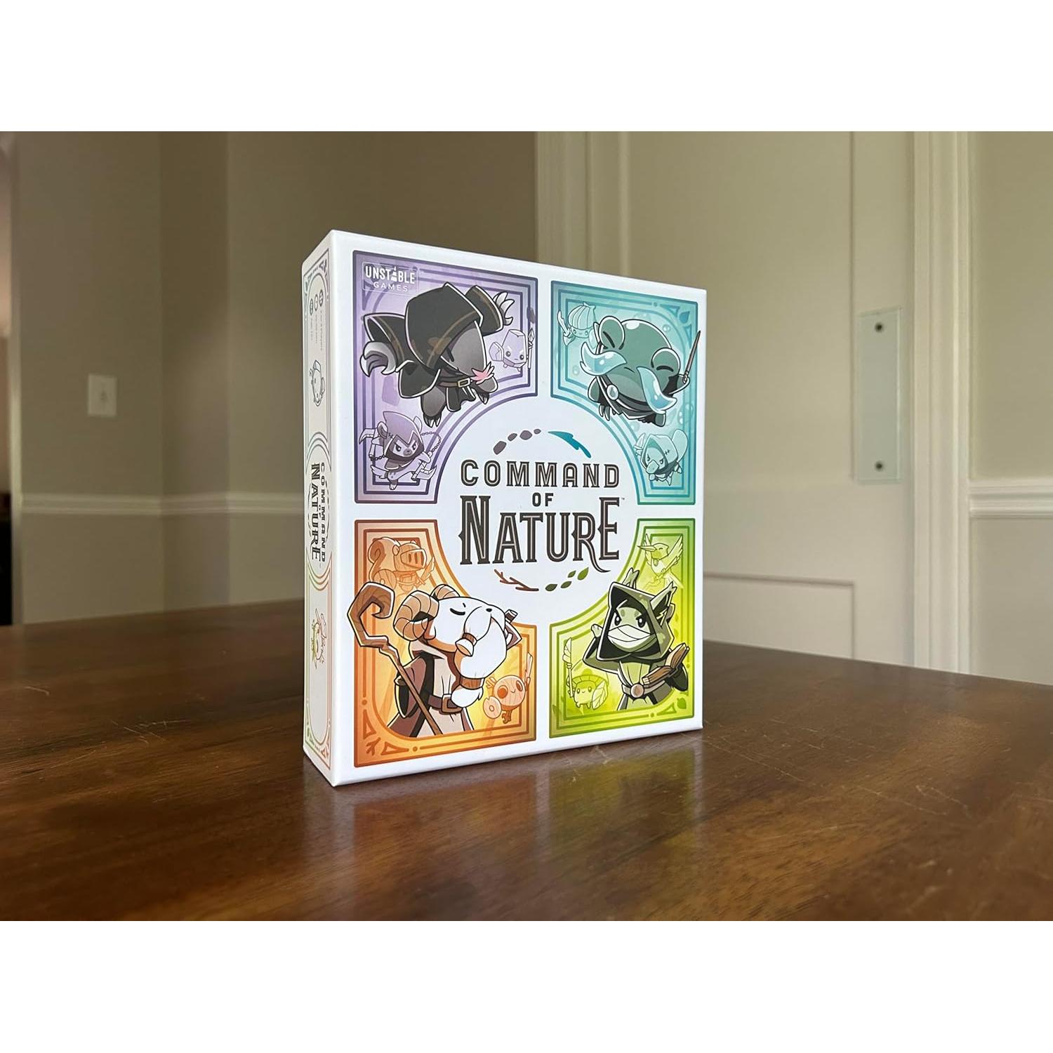 Juego de Cartas Command of Nature TeeTurtle - Estrategia 2-4 Jugadores