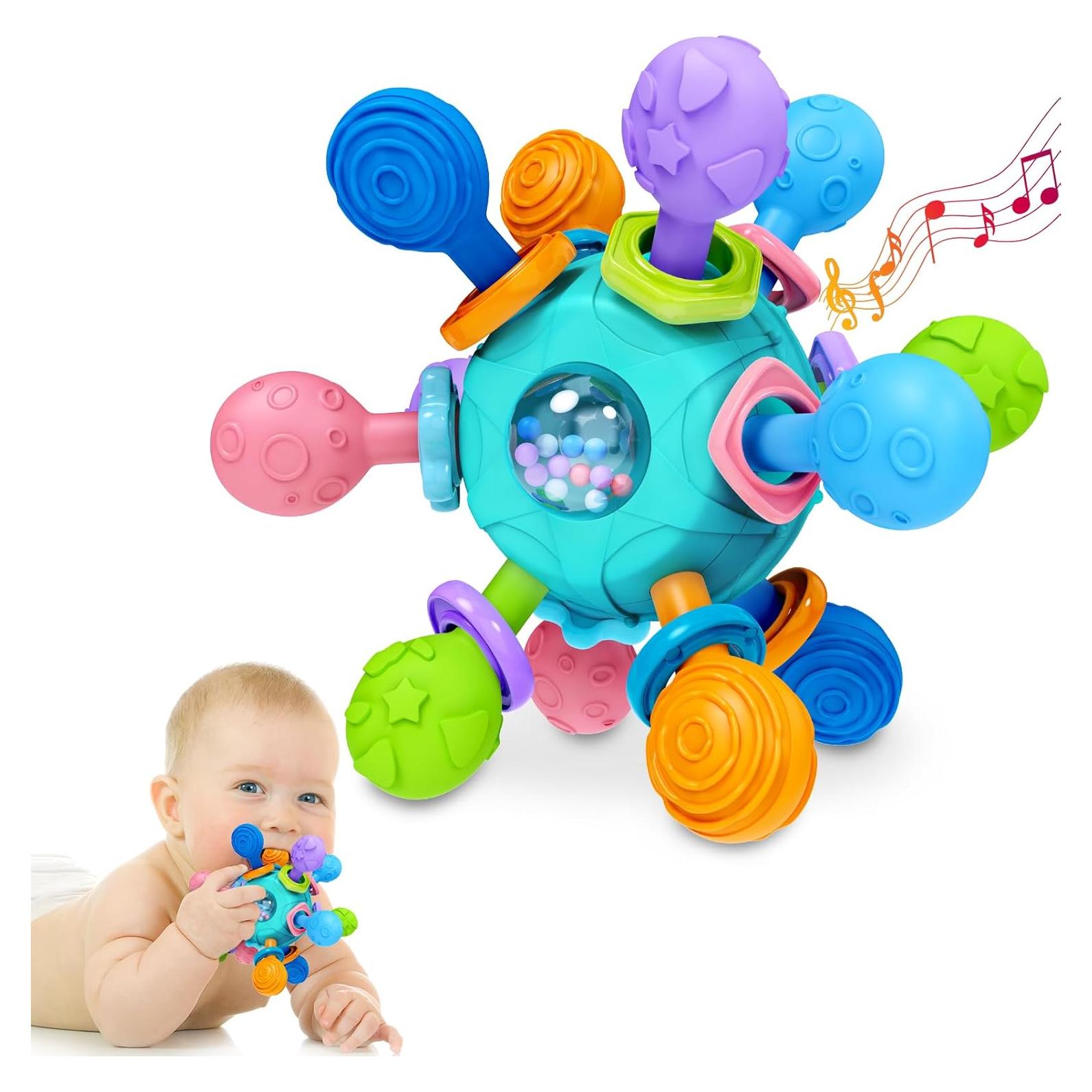 Juguete de Dentición Tonberless Verde para Bebés 0-12 Meses