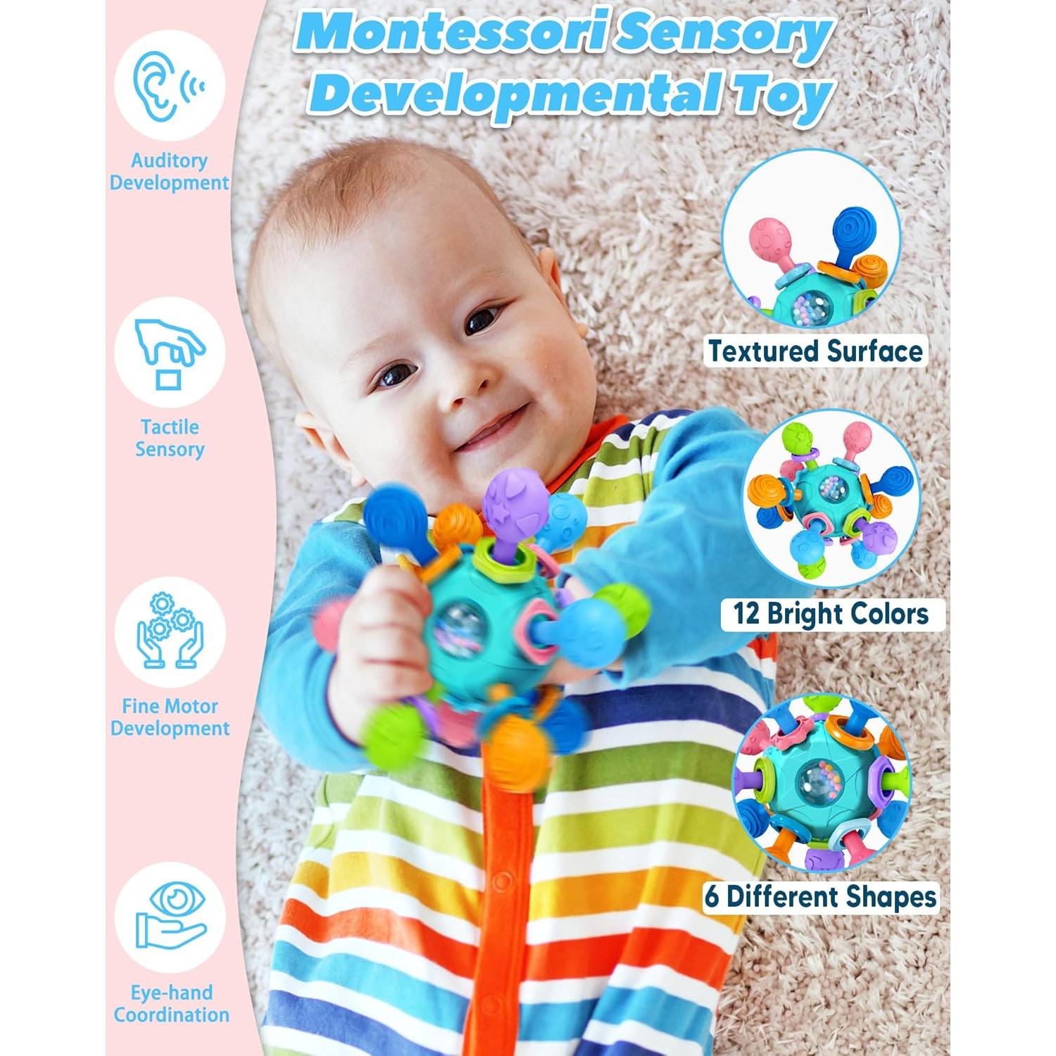 Juguete de Dentición Tonberless Verde para Bebés 0-12 Meses