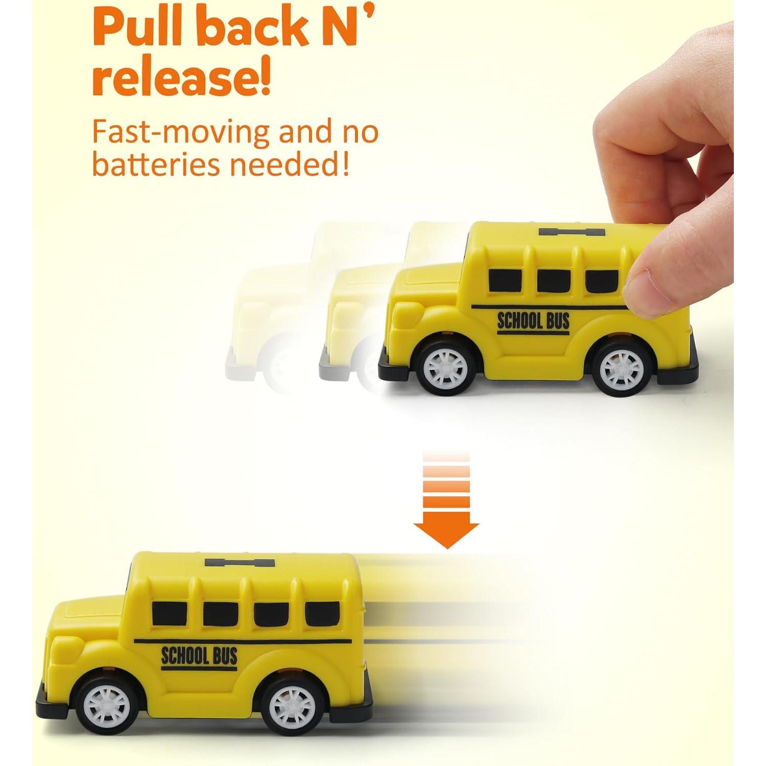 Juego educativo Coogam Laberinto Alfabeto 26 coches retroceso