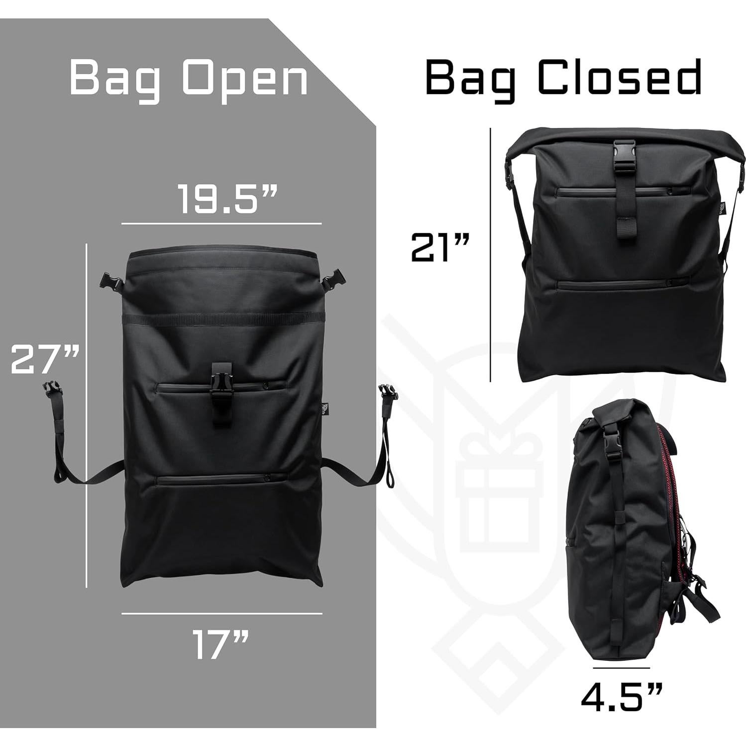 Mochila Impermeable Xtreme Sight Line Faraday Grande Piedra