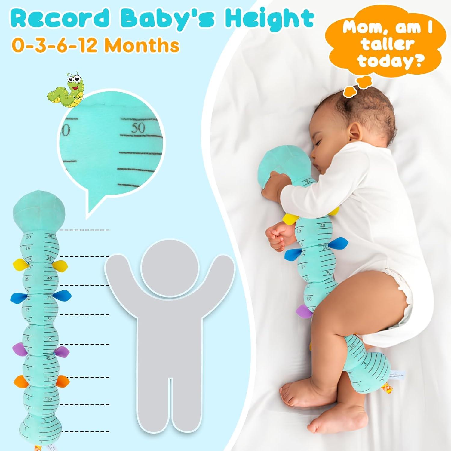 Juguete Musical de Peluche Oruga para Bebés 0-12 Meses