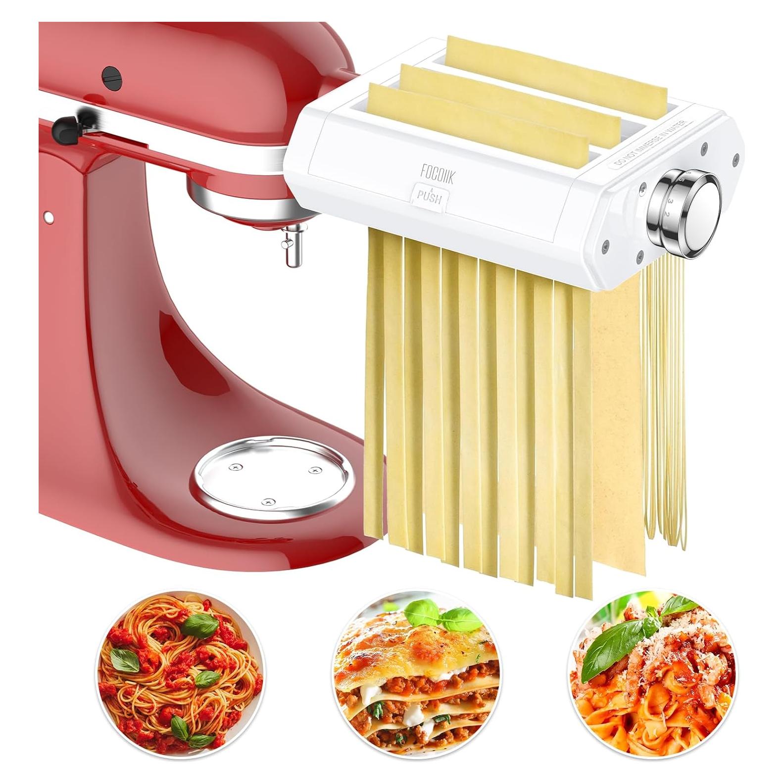 Accesorio de Pasta FOCOllK 3 en 1 para Batidora KitchenAid