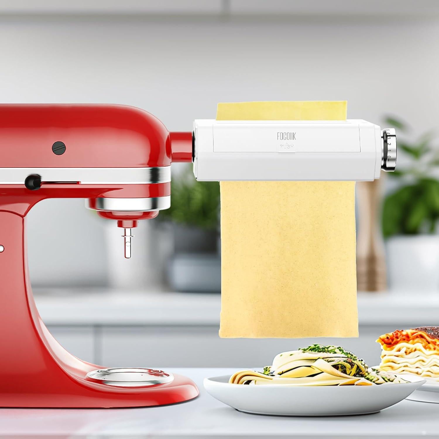 Accesorio de Pasta FOCOllK 3 en 1 para Batidora KitchenAid