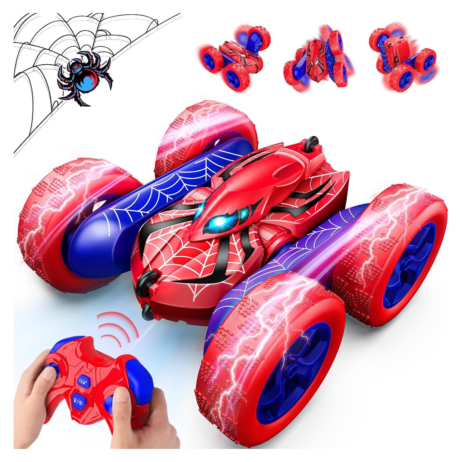 Coche RC Acrobático 4WD SYOKZEY Rojo 360 Grados 15 km/h