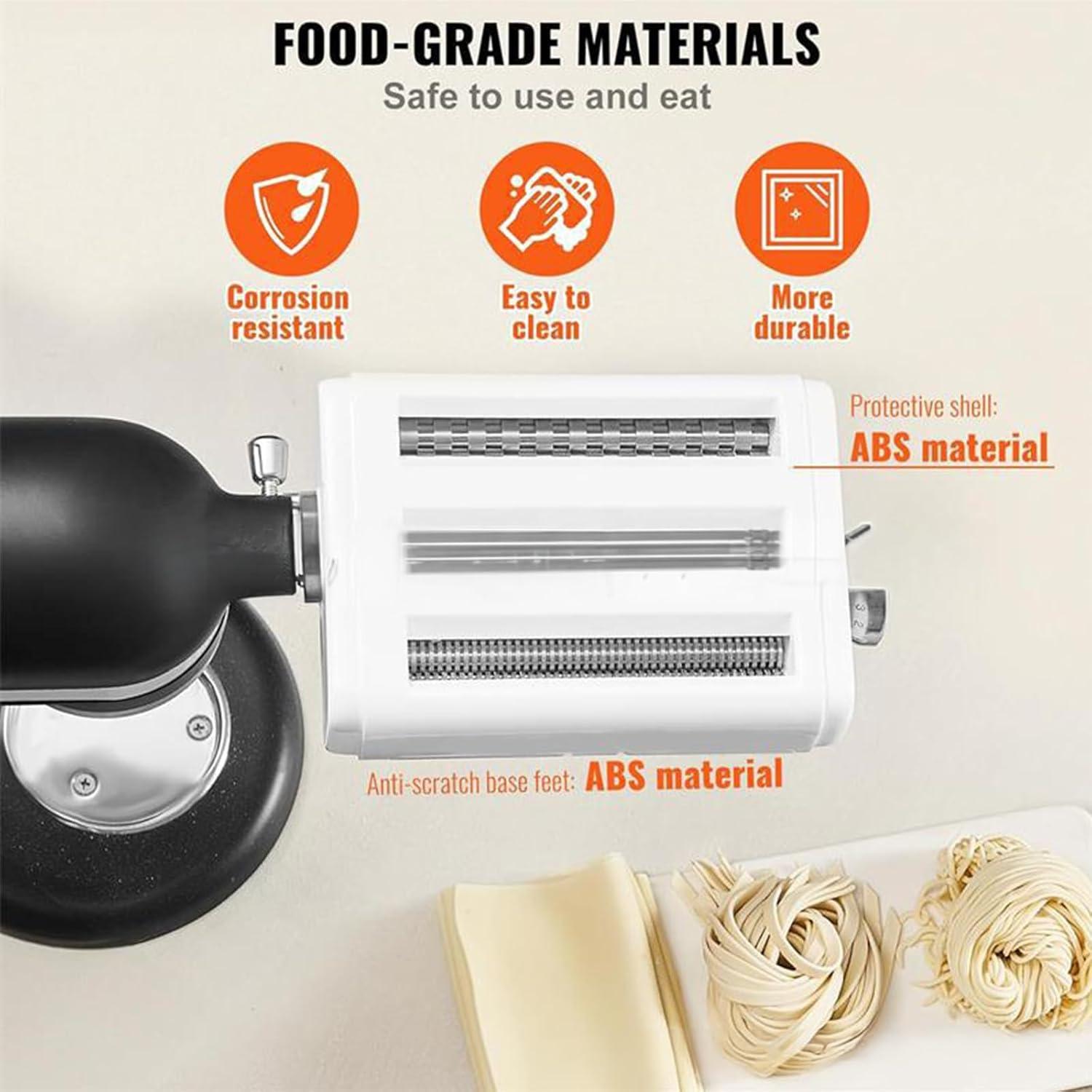 FAMKIT Accesorio para Pasta KitchenAid 3 en 1 14 cm