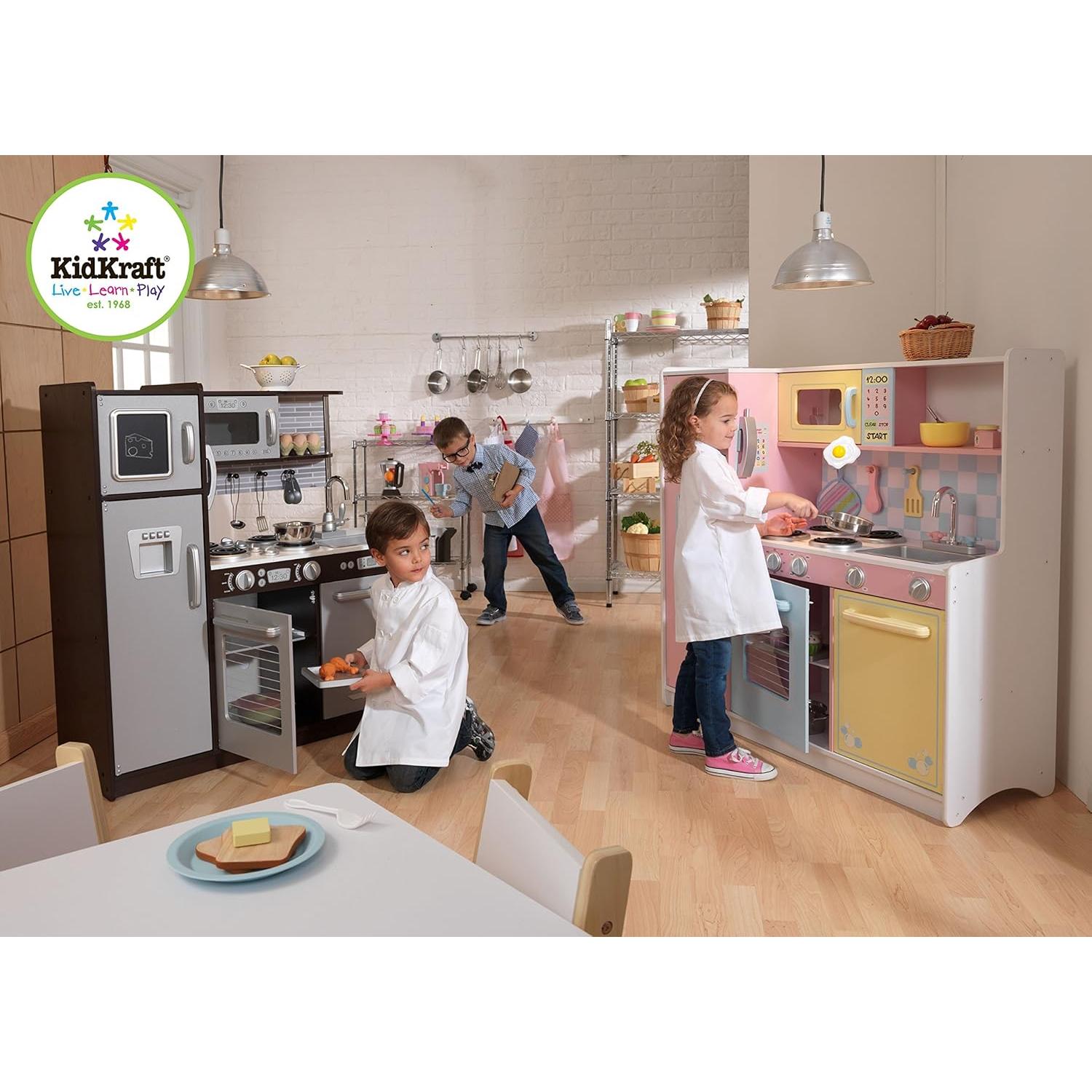 Juego de Utensilios de Cocina KidKraft 11 Piezas con Comida