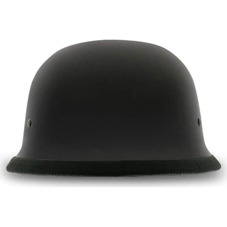 Casco de Motocicleta Daytona Helmets Estilo Alemán Negro Mate