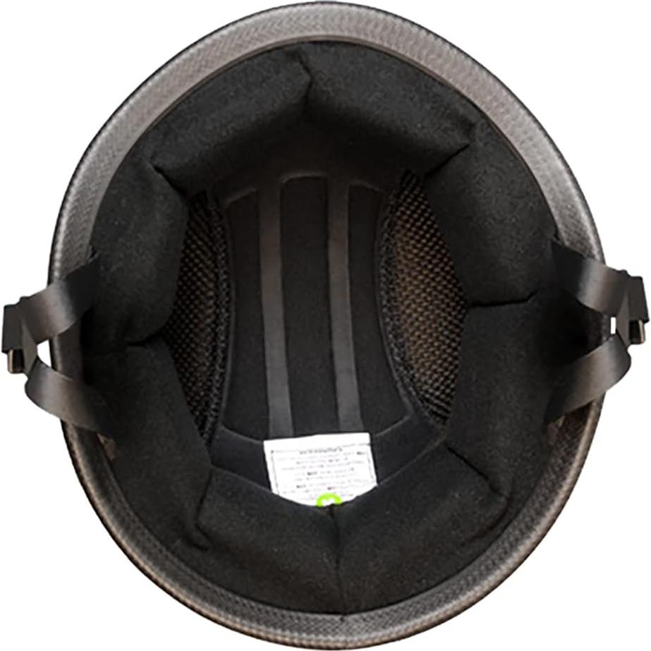 Casco de Motocicleta Daytona Helmets Estilo Alemán Negro Mate