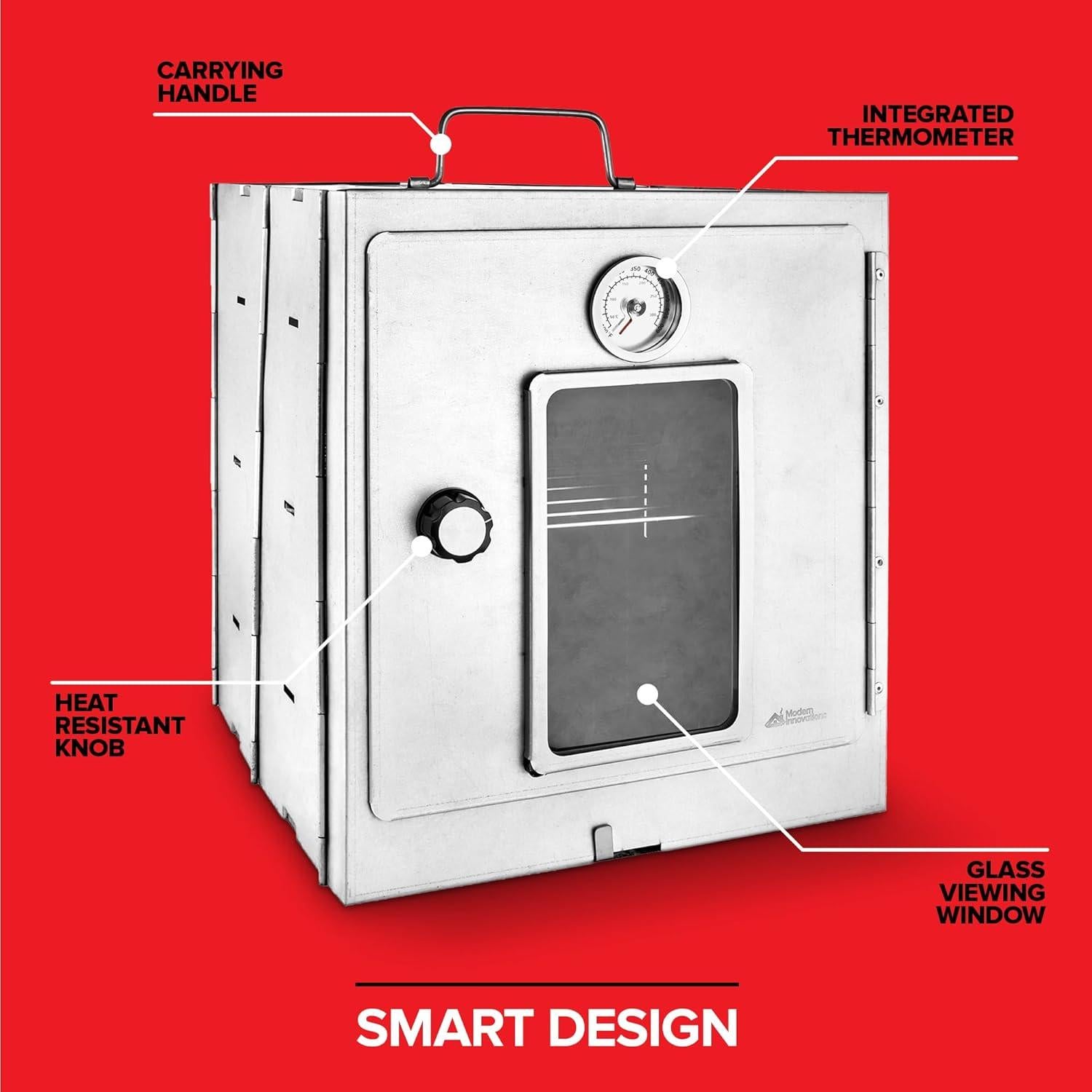 Horno de Camping Plegable Modern Innovations 30x29 cm