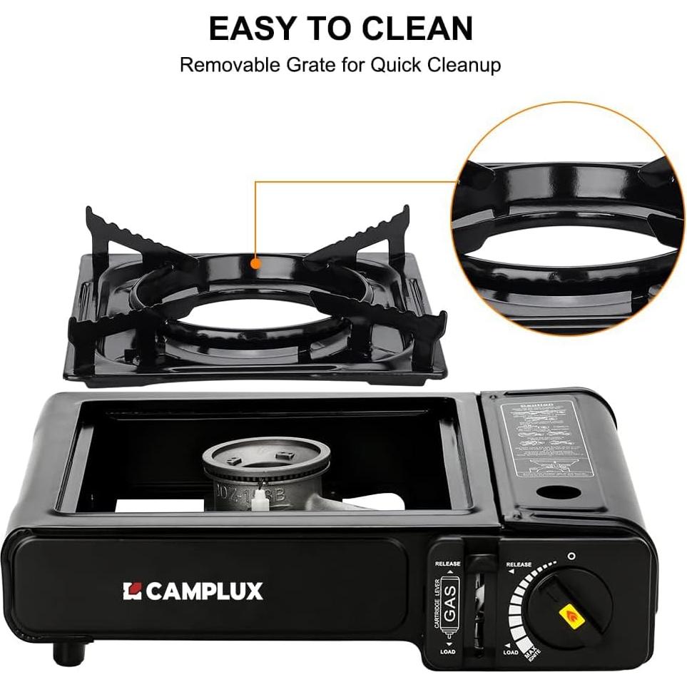 Estufa Portátil Doble Combustible Camplux JK-5310 1.5kg