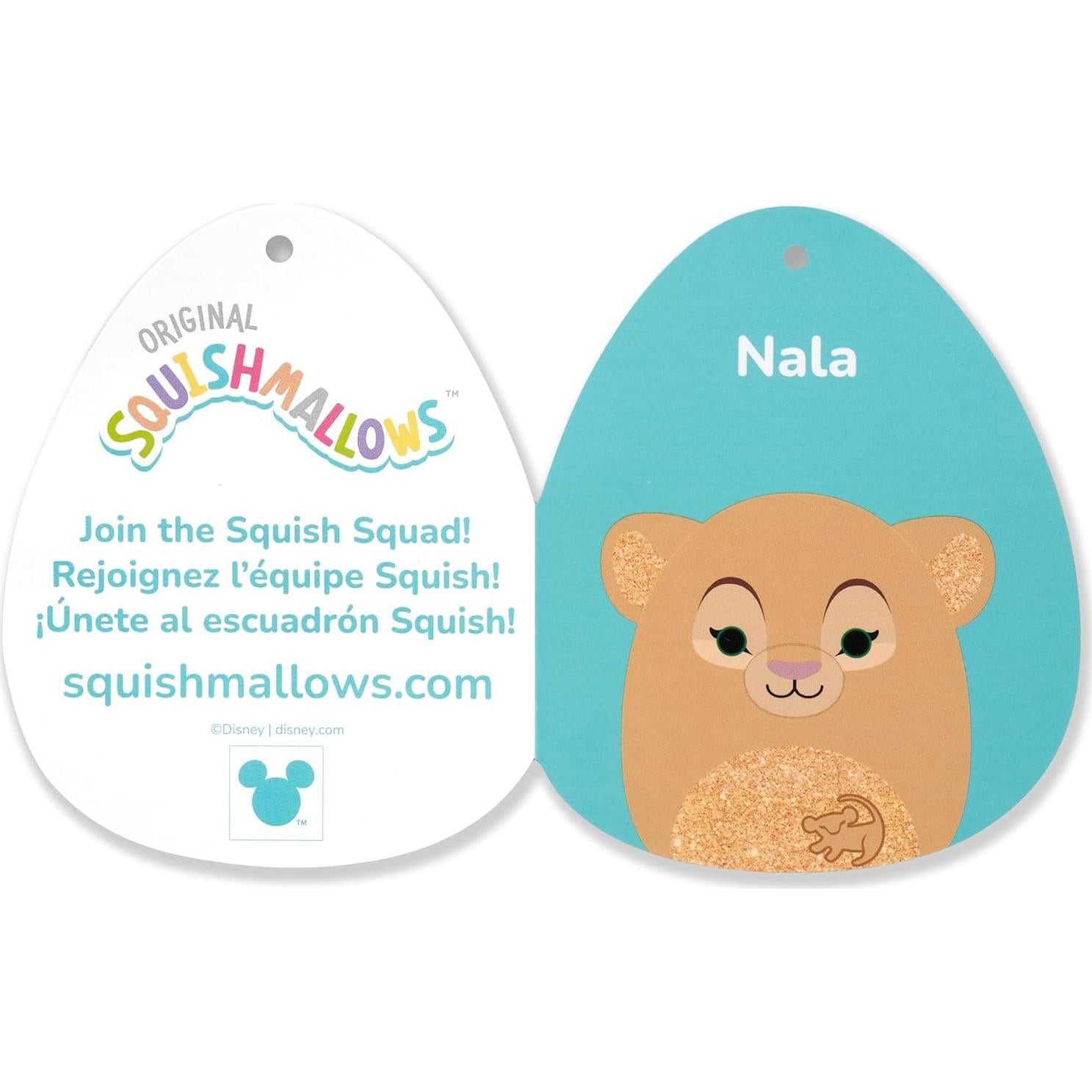 Squishmallows Original Disney 14-Inch Nala - Official Jazwares Plush (Large)