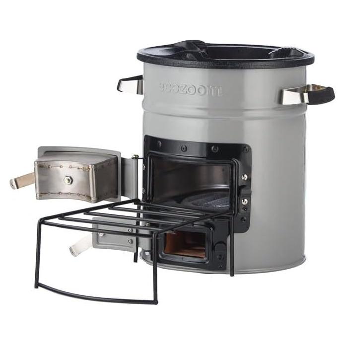 Estufa Cohete EcoZoom Versa Doble Combustible 6,44 kg