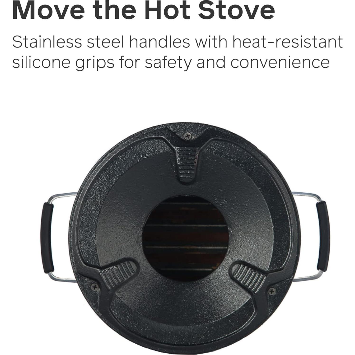 Estufa Cohete EcoZoom Versa Doble Combustible 6,44 kg