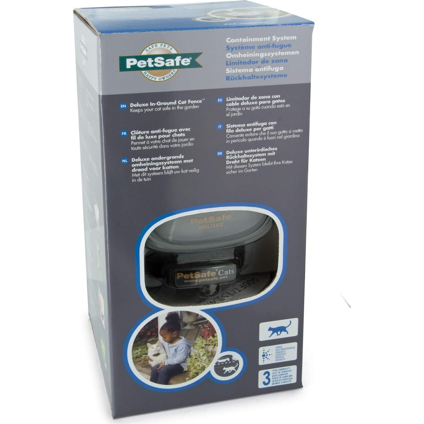 Cerca para Gatos In-Ground PetSafe - Impermeable - 4 Niveles de Corrección
