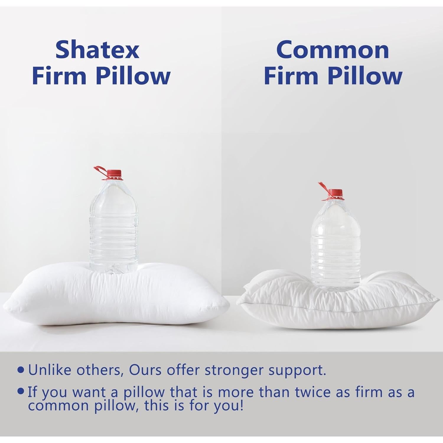 Almohada de Cuello Shatex Queen 71x51 cm Extra Firme