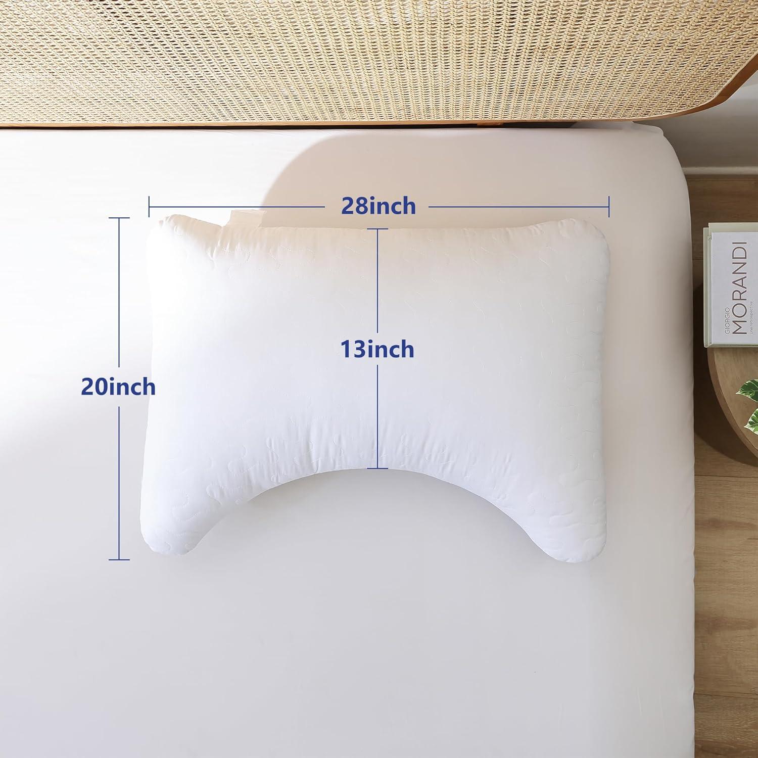 Almohada de Cuello Shatex Queen 71x51 cm Extra Firme