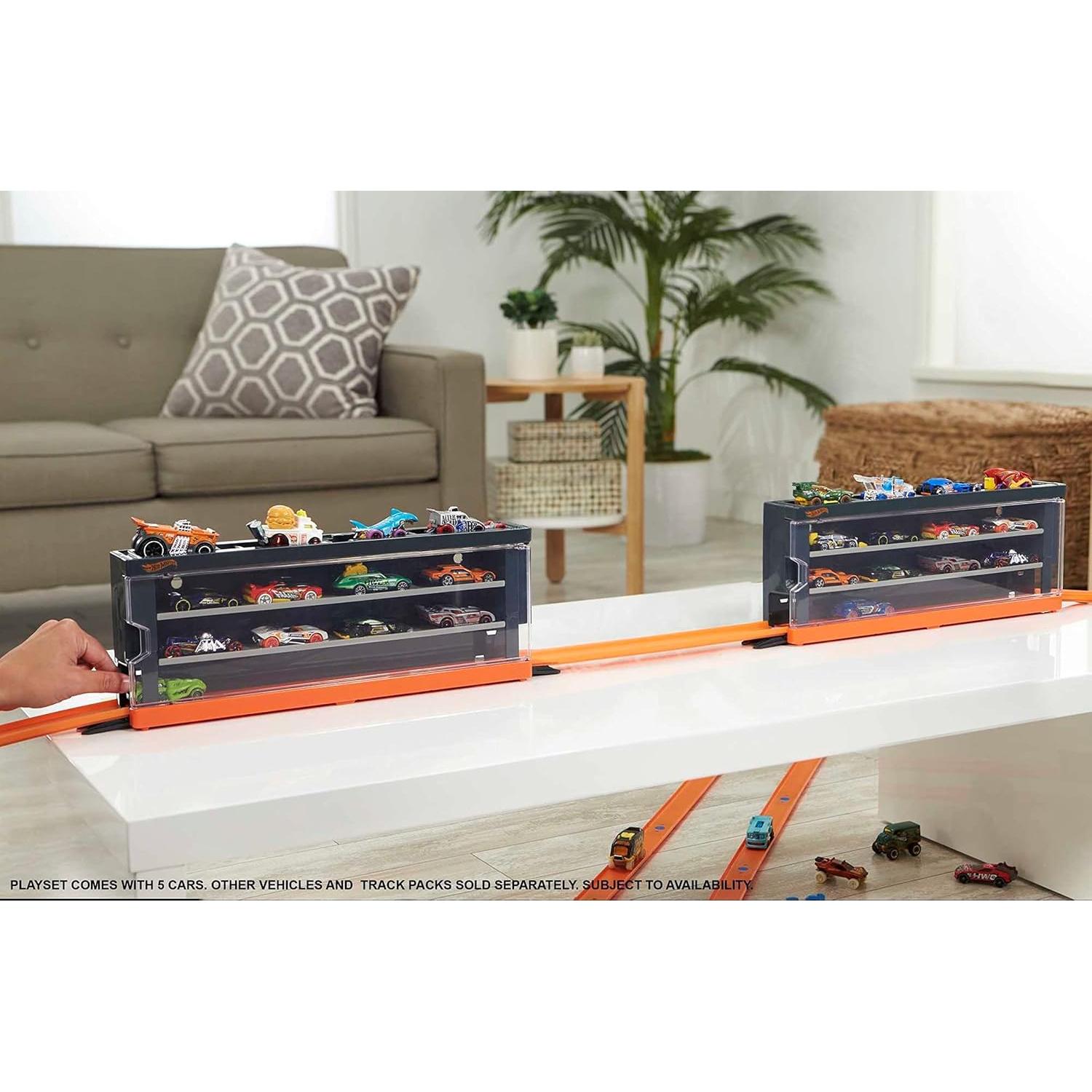 Set de 8 Coches Hot Wheels + Estuche Interactivo 1:64