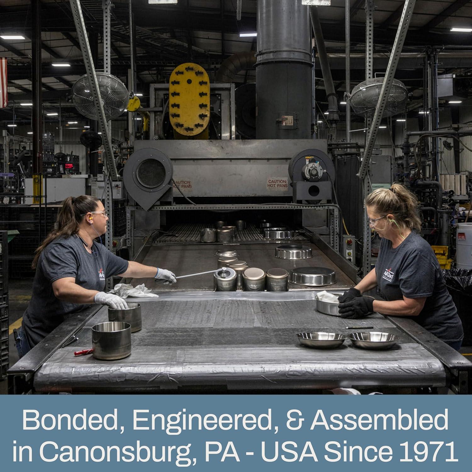 Sartén de Acero Inoxidable All-Clad D3 25.4 cm con Tapa