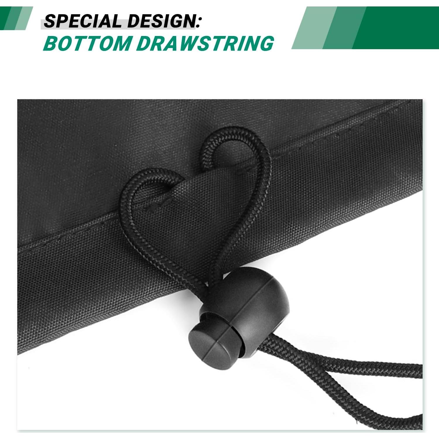 Popcorn Cart Cover Waterproof 420D Oxford Popcorn Maker Cart Covers Protective Outdoor Indoor Popcorn Machine Cart Dust Cover (16"L X 18"W X 31"H)