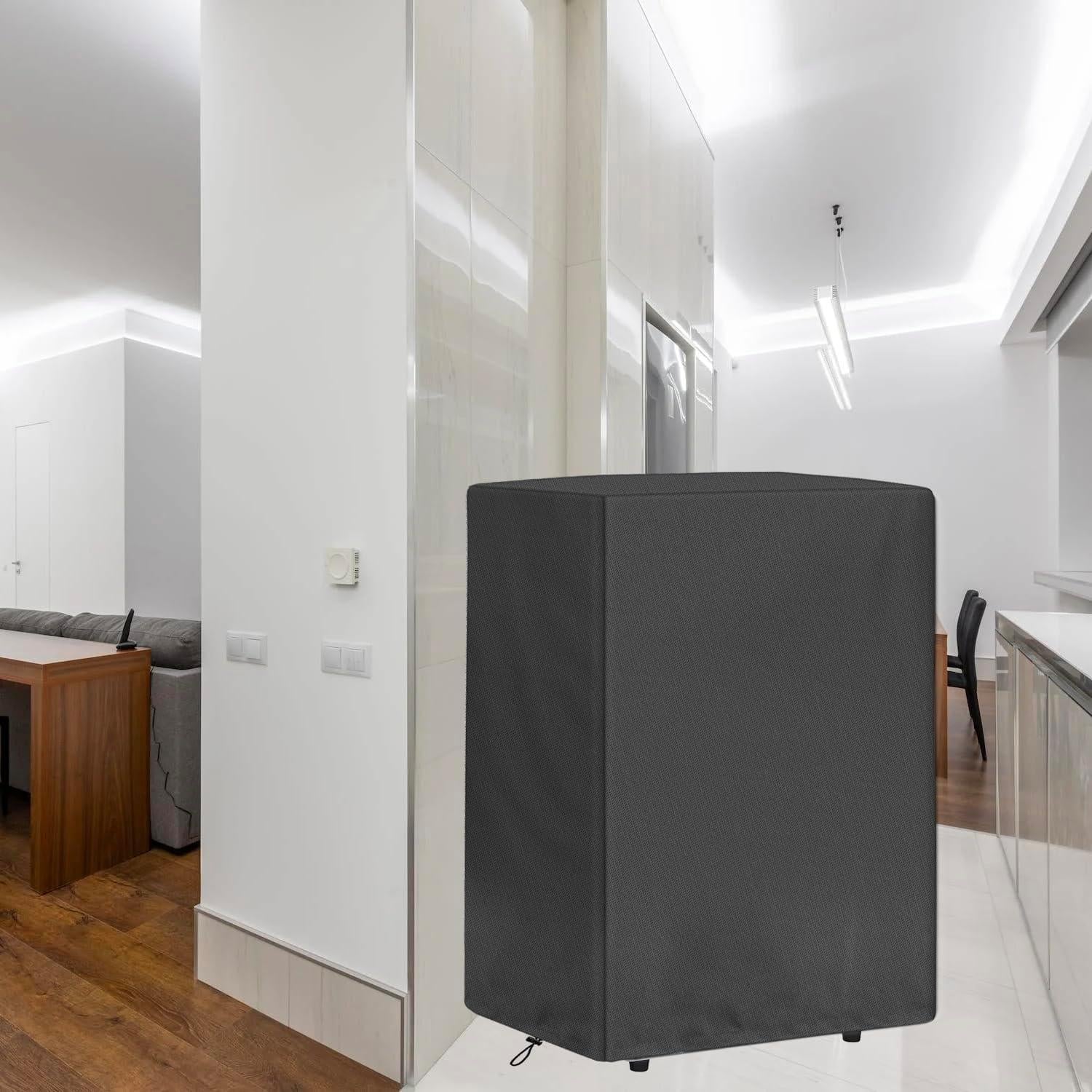 Popcorn Cart Cover Waterproof 420D Oxford Popcorn Maker Cart Covers Protective Outdoor Indoor Popcorn Machine Cart Dust Cover (16"L X 18"W X 31"H)